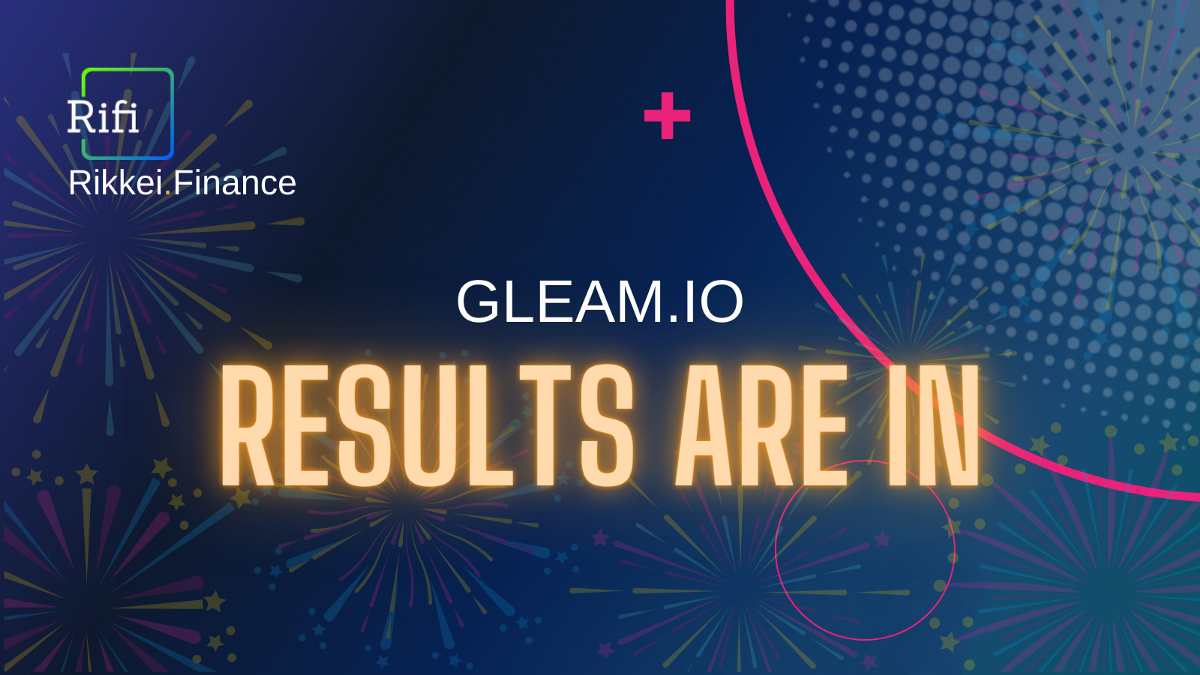 Gleam results are now in!