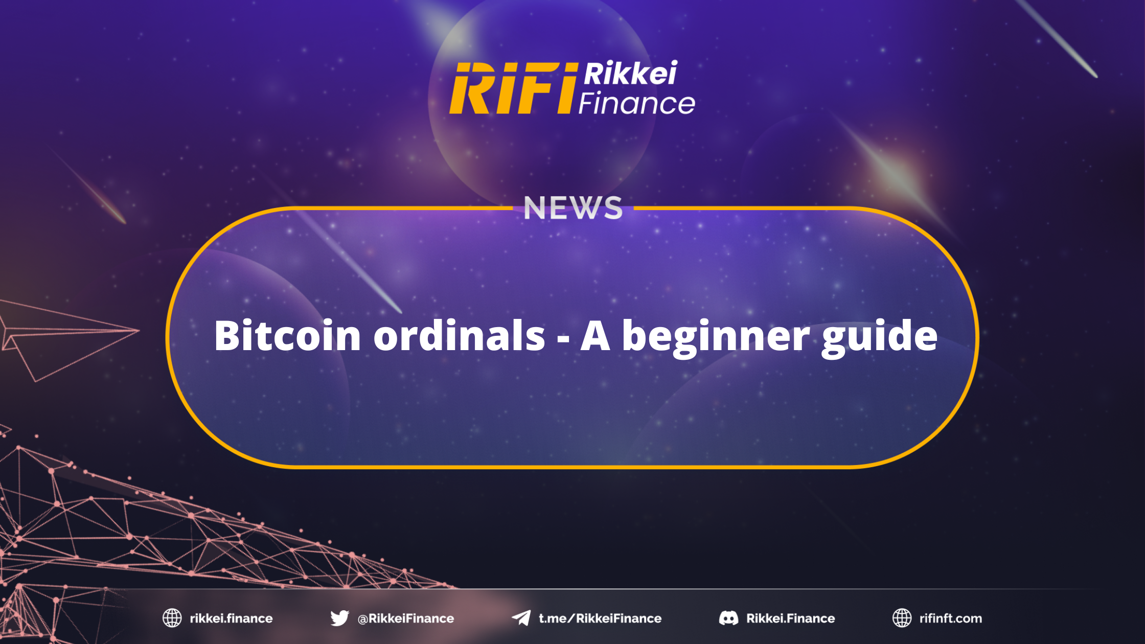 Bitcoin ordinals - A beginner guide 